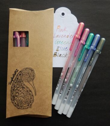 Sakura Silver Luxue (Shadow) Pen Set