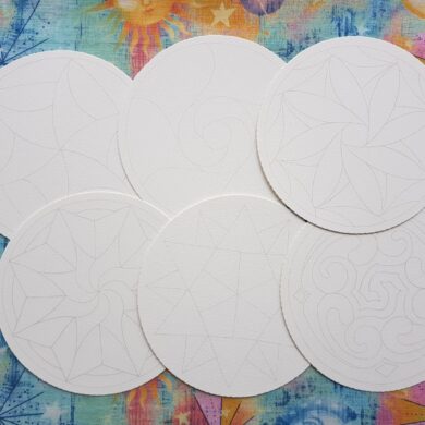 Prestrung Zendala tile - pack of 6